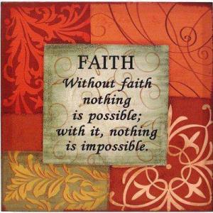  Image from site  faith quote
