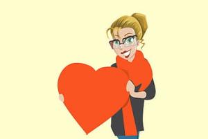 girl with a heart Image from site  love-valentine-s-heart-girl-royalty-free-thumbnail