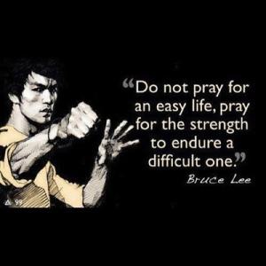 Quote about life by Bruce Lee